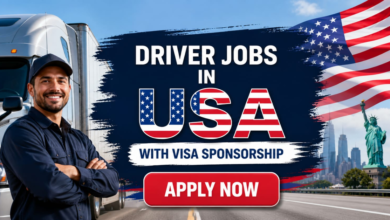 Driver Jobs in USA with Visa Sponsorship