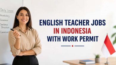 English Teacher Jobs in Indonesia with Work Permit