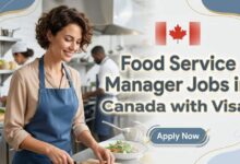 Food Service Manager Jobs in Canada with Visa