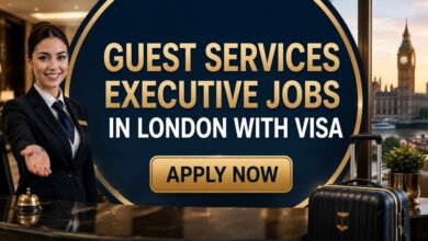 Guest Services Executive Jobs in London with Visa