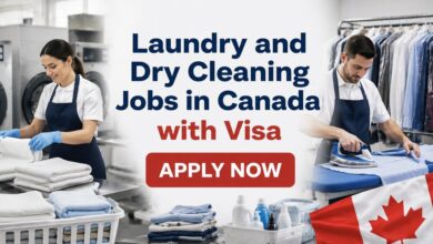 Laundry and Dry Cleaning Jobs in Canada with Visa