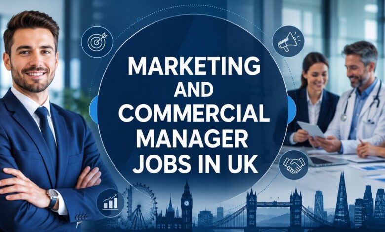 Marketing and Commercial Manager Jobs in UK