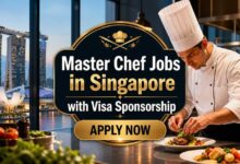 Master Chef Jobs in Singapore with Visa Sponsorship