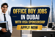 Office Boy Jobs in Dubai with Visa Sponsorship