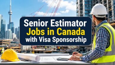 Senior Estimator Jobs in Canada with Visa Sponsorship