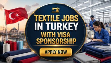 Textile Jobs in Turkey with Visa Sponsorship