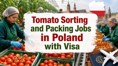 Tomato Sorting and Packing Jobs in Poland with Visa