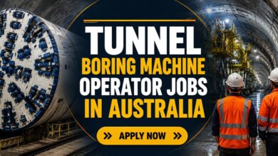 Tunnel Boring Machine Operator Jobs in Australia