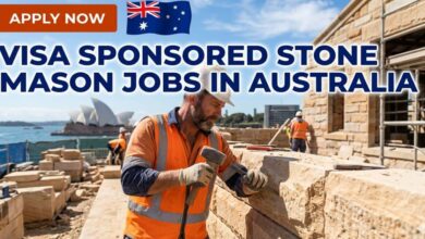 Visa Sponsored Stone Mason Jobs in Australia