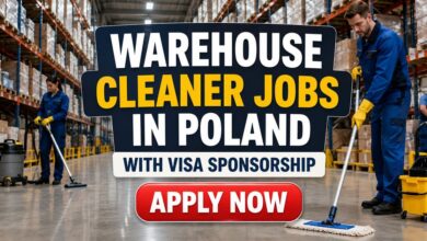 Warehouse Cleaner Jobs in Poland with Visa Sponsorship