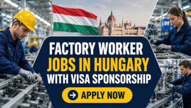 Factory Worker Jobs in Hungary with Visa Sponsorship