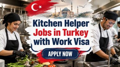 Kitchen Helper Jobs in Turkey with Work Visa