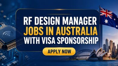 RF Design Manager Jobs in Australia with Visa Sponsorship